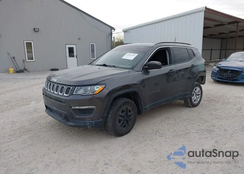 2020 Jeep Compass Sport 4X4 из США, поврежденный, VIN 3C4NJDAB8LT151749
